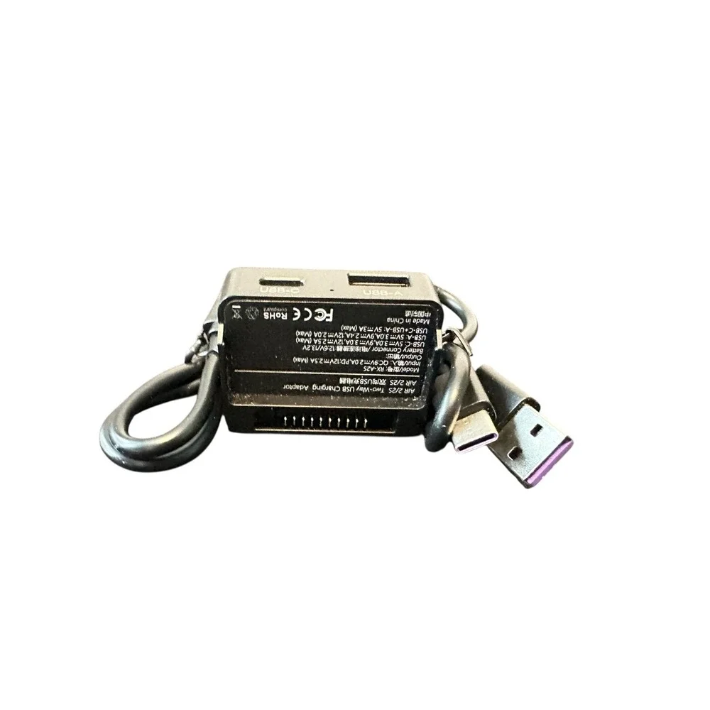 Two Way USB‎ Charging Adapter for DJI Mavic Air 2 2S Drone Battery Model RX A2S